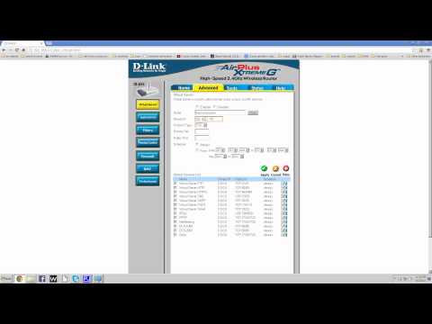 how to portforward a minecraft server with d-link
