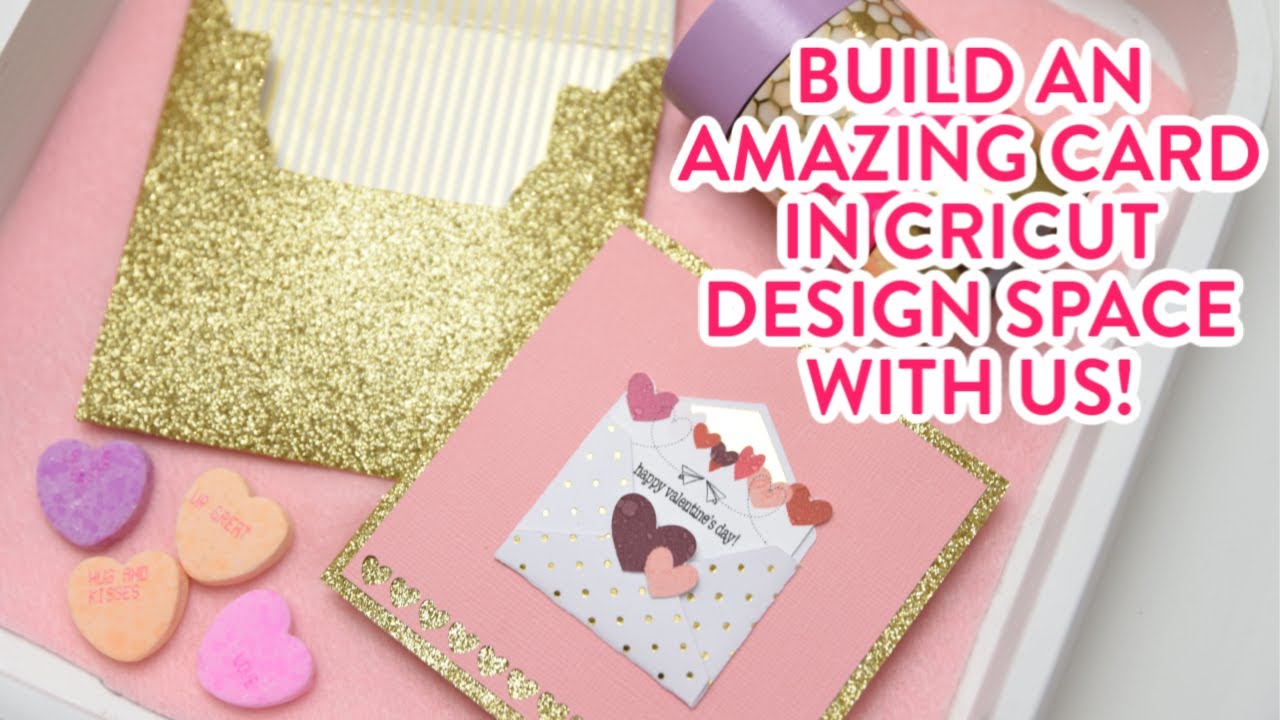 BUILD AN AMAZING CARD IN CRICUT DESIGN SPACE WITH US! Makers Gonna Learn