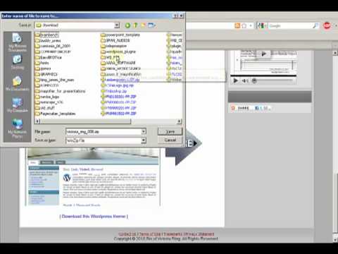 how to download wordpress themes