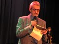 Poeta Franciszek Klimek recytuje wiersze o kotach Poeta Franciszek Klimek recytuje wiersze o kotach