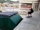 dumpster wallride