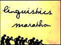 Linguistics Marathon