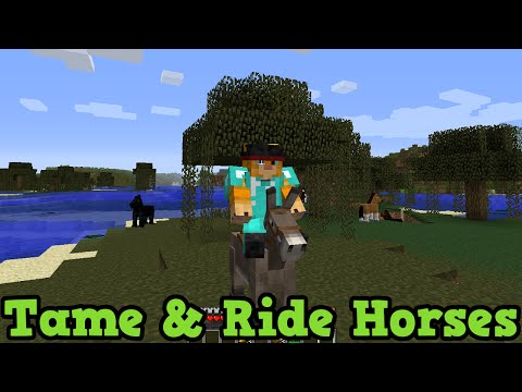 how to tame a horse in minecraft