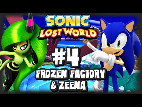 Sonic Lost World Wii U - (1080p) - Part 4 Frozen Factory & Zeena