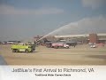 JetBlue's First Flight to Richmond, VA