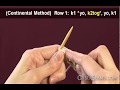 How To Knit Eyelets In Stockinette & Garter Stitch - English & Continental Methods