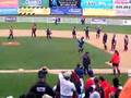 USA Olympic Women's Softball infield warmup