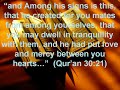 Click here to watch this video Qur'an, Hadith, and Women
