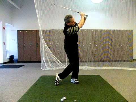 Mark Sweeney Front 6 iron Nov 4 2010