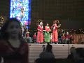 OBU Christmas Chapel 2006 - Hula Girls and OBU Students