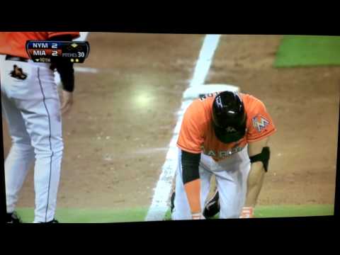 giancarlo Stanton - Stanton pulls hamstring.