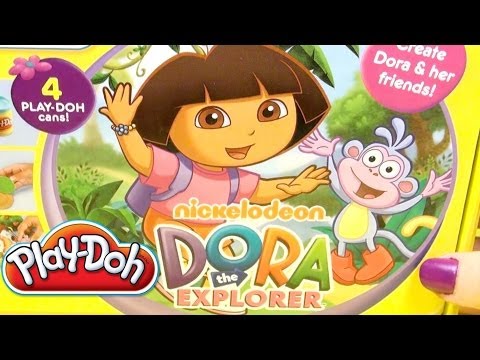 toys - Play Doh Dora The Explorer kit. Make Dora and friends figures and let's play!!! ✿◕ ‿ ◕✿ You can also check out my Play-Doh kits playlist, amazing playsets th...