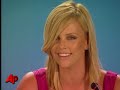 charlize theron gets a marriage proposal from a journalist during a press conference at the film festival