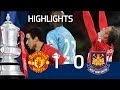 Manchester United 1-0 West Ham - Rooney goal ...