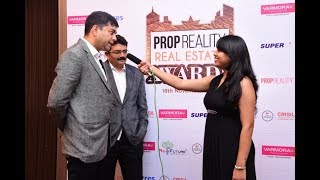 AT PROPREALITY REAL ESTATE AWARD SHOW, An Interview of AADESH BUILDCON, RAJKOT
