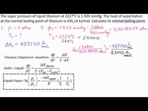 how to determine boiling point
