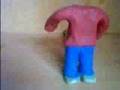 clay man makes him self