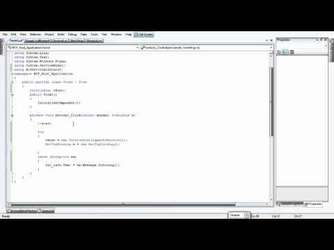 how to consume wcf in ms-access