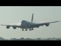 ✈SIA Airbus A380 huge condensations - amazing spotter device - Swiss A340 - Air Berlin A330 1080p