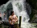 videos de Edson, Evandro, Everton, Flávio e Gabriel na cachoeira em Pilar do Sul - SP