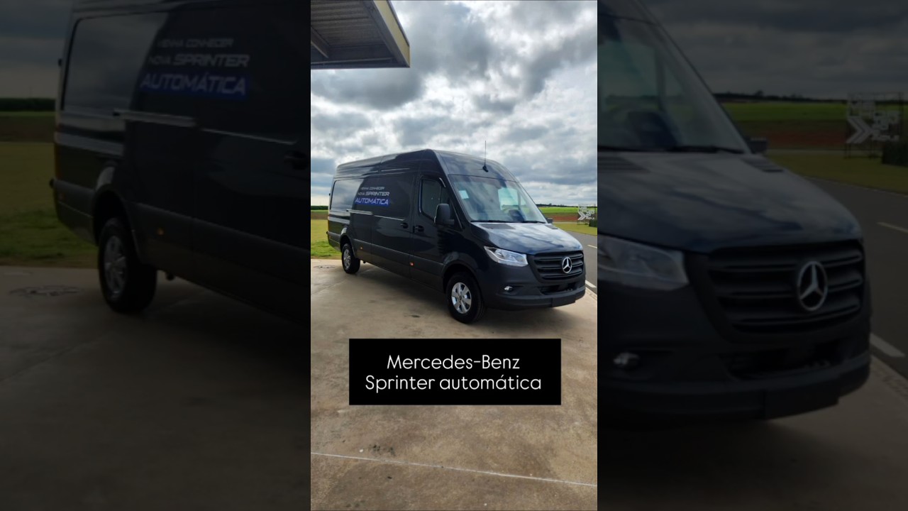 Mercedes-Benz Sprinter automática chega ao Brasil com câmbio de 9 marchas a partir de R$ 274.300.