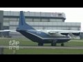 Antonov AN-12 UR-DWF, Malaysia Airlines Boeing 777, Danish Air Transport MD80 at Stansted
