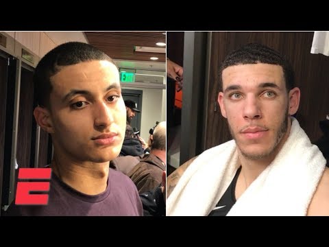 Video: Missing LeBron & Rajon Rondo 'is tough' on Lakers - Kyle Kuzma & Lonzo Ball | NBA on ESPN
