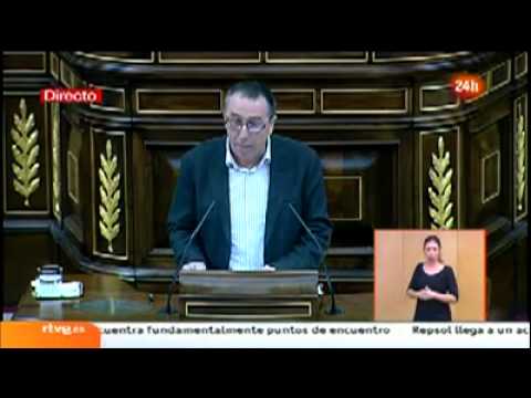Discurs de Joan Baldoví al Congrés dels Diputats