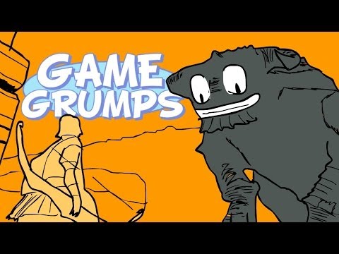 animated - Don't be mean to the giant monster thing or he'll try to step on you. But fortunately, he is also incredibly slow. Game Gromps: http://www.youtube.com/watch?...