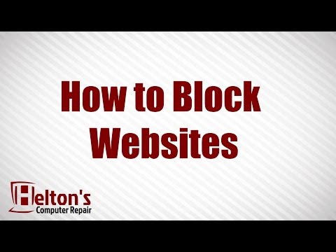 how to block facebook site in windows xp