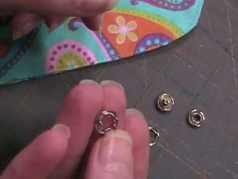 how to repair a snap button