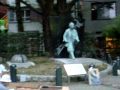 日曜日夕刻の門前仲町：深川不動尊と富岡八幡宮
