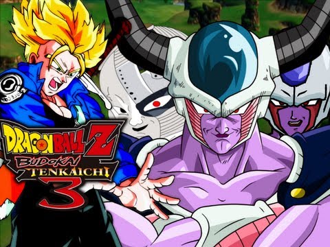DragonBall Z Budokai Tenkaichi 3: Trunks VS Mecha Frieza, Cooler, & King Cold (Live Commentary)