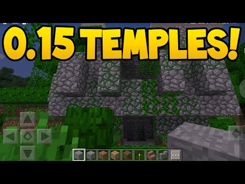 Minecraft Pocket Edition 0 15 0 Update Jungle Temple Confirmed Minecraftvideos Tv