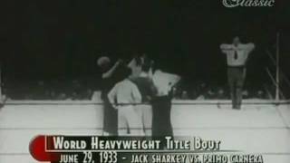 Jack Sharkey Vs Primo Carnera, II