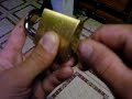 abus padlock opened using a bumpkey. but not bumped. abus padlock opened using a bumpkey. but not bumped.