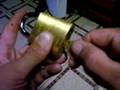 abus padlock opened using a bumpkey. but not bumped.