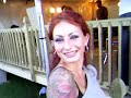 Beautiful Tattooed Biker Girl "Daisy" Laconia Bike Week 2007