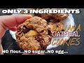 No Bake Peanut Butter Banana Oatmeal Cookies