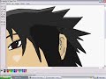 Sasuke en paint
