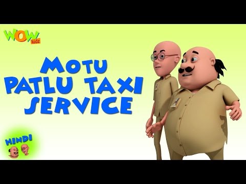 Motu Patlu Cartoons In Hindi | Animated cartoon | Motu Patlu Taxi Service | Wow Kidz