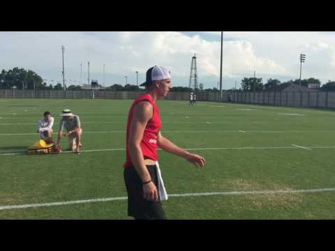 Watch: 4-Star QB Commit Myles Brennan Throwing At LSU's Camp