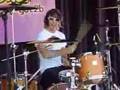 Alex Gaskarth drumming