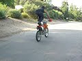 wheelies on xr-100