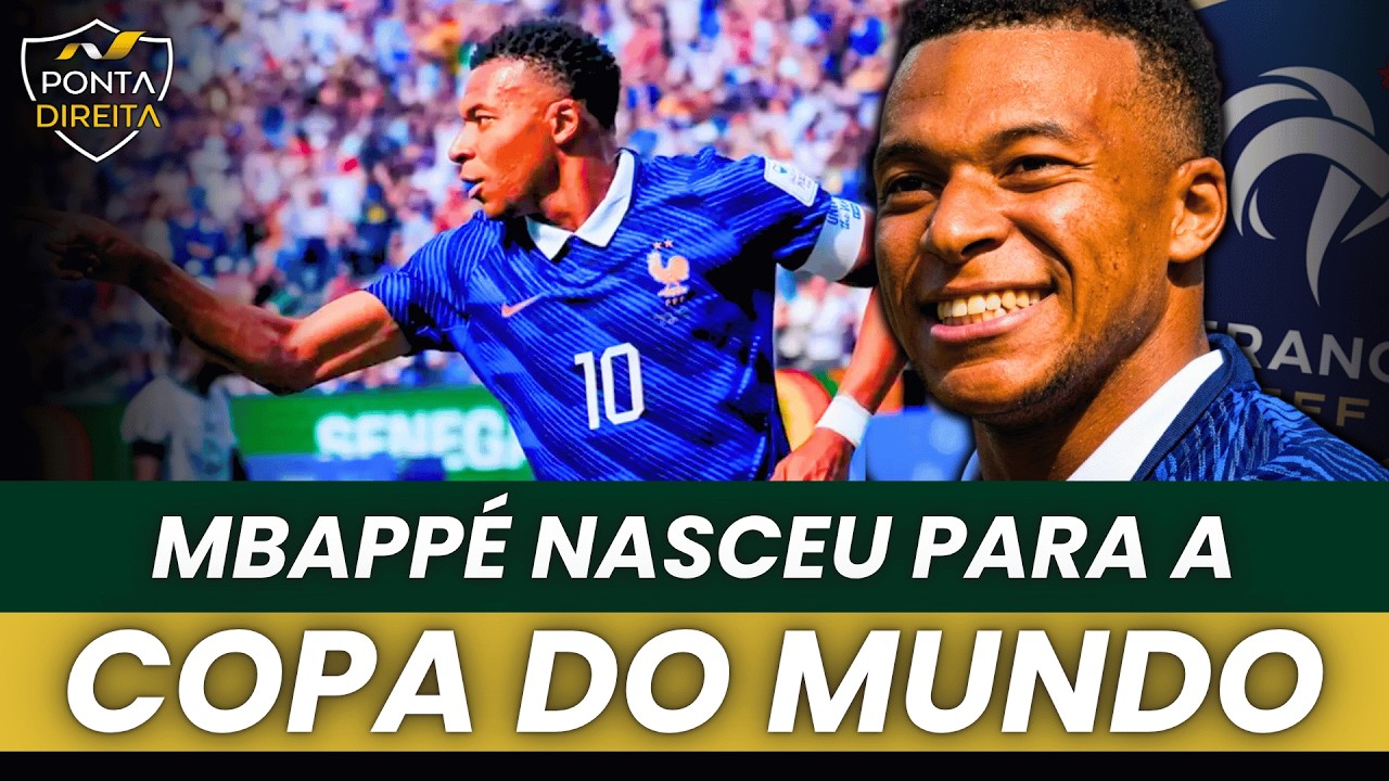 Júlio César exalta Mbappé: nasceu para jogar Copa do Mundo