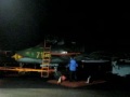 Samolot Su-22 na drodze (nocny transport wielkogabarytowy)