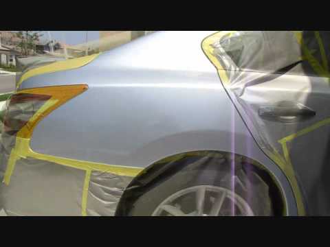 Auto body & Dent Repair on New 2010 Nissan Maxima by On The Spot Bumper Repair Plus in Temecula CA
