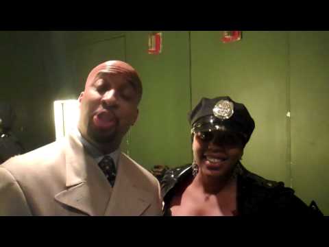 Dr. Catrise Austin Arrests Nephew Tommy Backstage at Caroline's Comedy Club.MP4