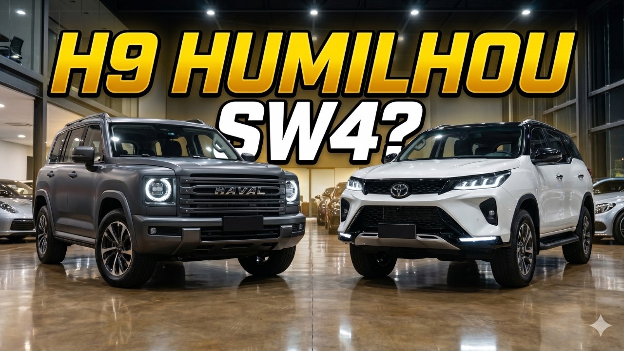 GWM Haval H9 HUMILHA Toyota SW4? SUV Chinês Mais Barato Já Supera Japonês em Vendas!