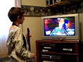 my lil bro playing guitar hero my lil bro playing guitar hero